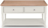 Provence 2 Drawer Coffee Table - Julian Bowen