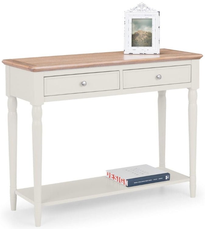 Provence 2 Drawer Console Table - Julian Bowen