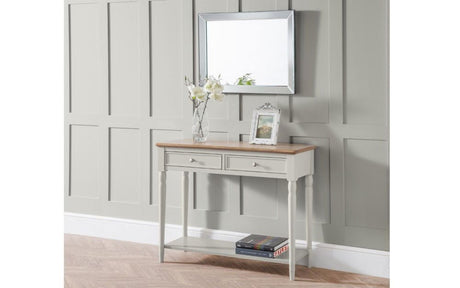 Provence 2 Drawer Console Table - Julian Bowen