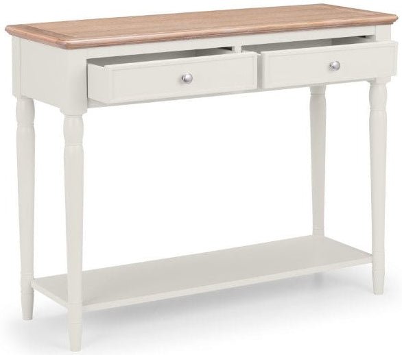 Provence 2 Drawer Console Table - Julian Bowen