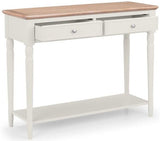 Provence 2 Drawer Console Table - Julian Bowen