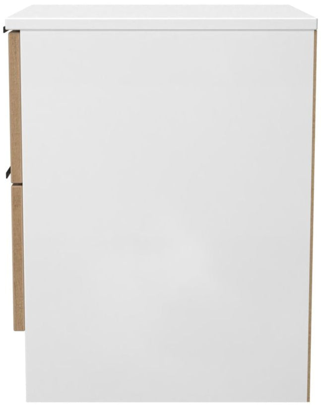 Java 2 Drawer Bedside Table