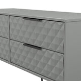 Harlequin 4 Drawer Bed Box with Black Hairpin Legs
