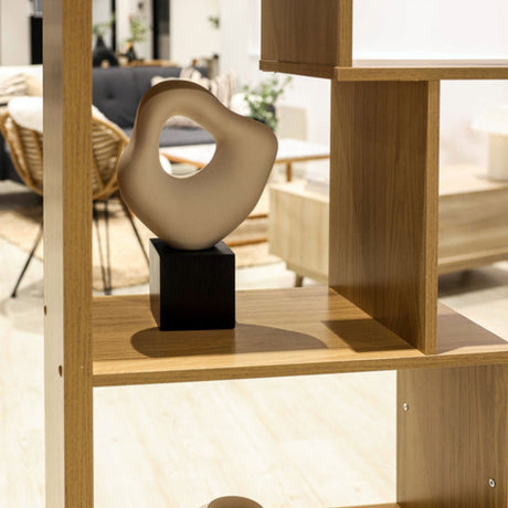 Quebec Oak Bookcase/Display Unit - LPD