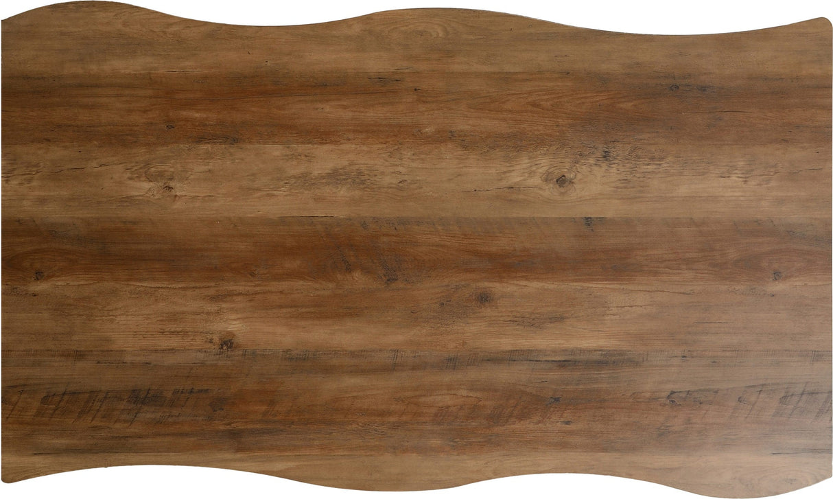 Quebec Wave Edge Dining Table - Seconique
