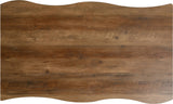 Quebec Wave Edge Dining Table - Seconique