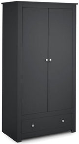 Radley 2 Door 1 Drawer Wardrobe - Julian Bowen