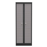Rattan 2 Door Wardrobe - Welcome Furniture