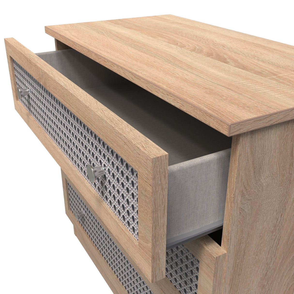 Rattan 3 Drawer Chest - Welcome Furniture