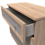 Rattan 3 Drawer Chest - Welcome Furniture
