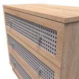Rattan 3 Drawer Chest - Welcome Furniture