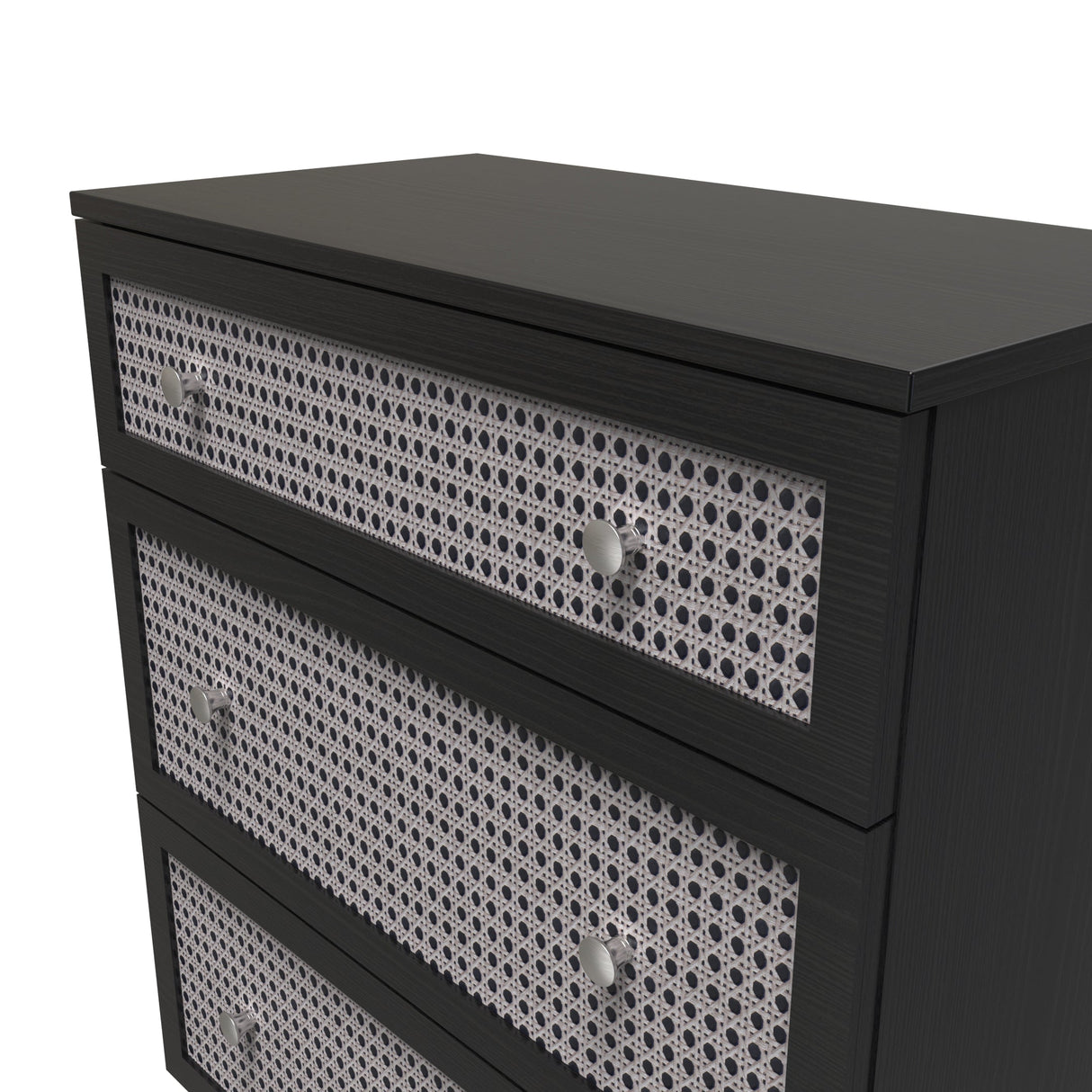 Rattan 3 Drawer Deep Chest - Welcome Furniture
