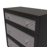 Rattan 3 Drawer Deep Chest - Welcome Furniture