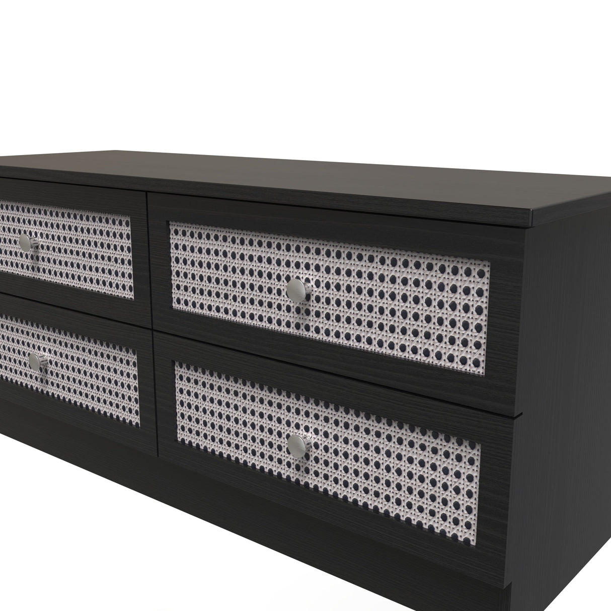 Rattan 4 Drawer Bed Box - Welcome Furniture