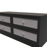 Rattan 4 Drawer Bed Box - Welcome Furniture