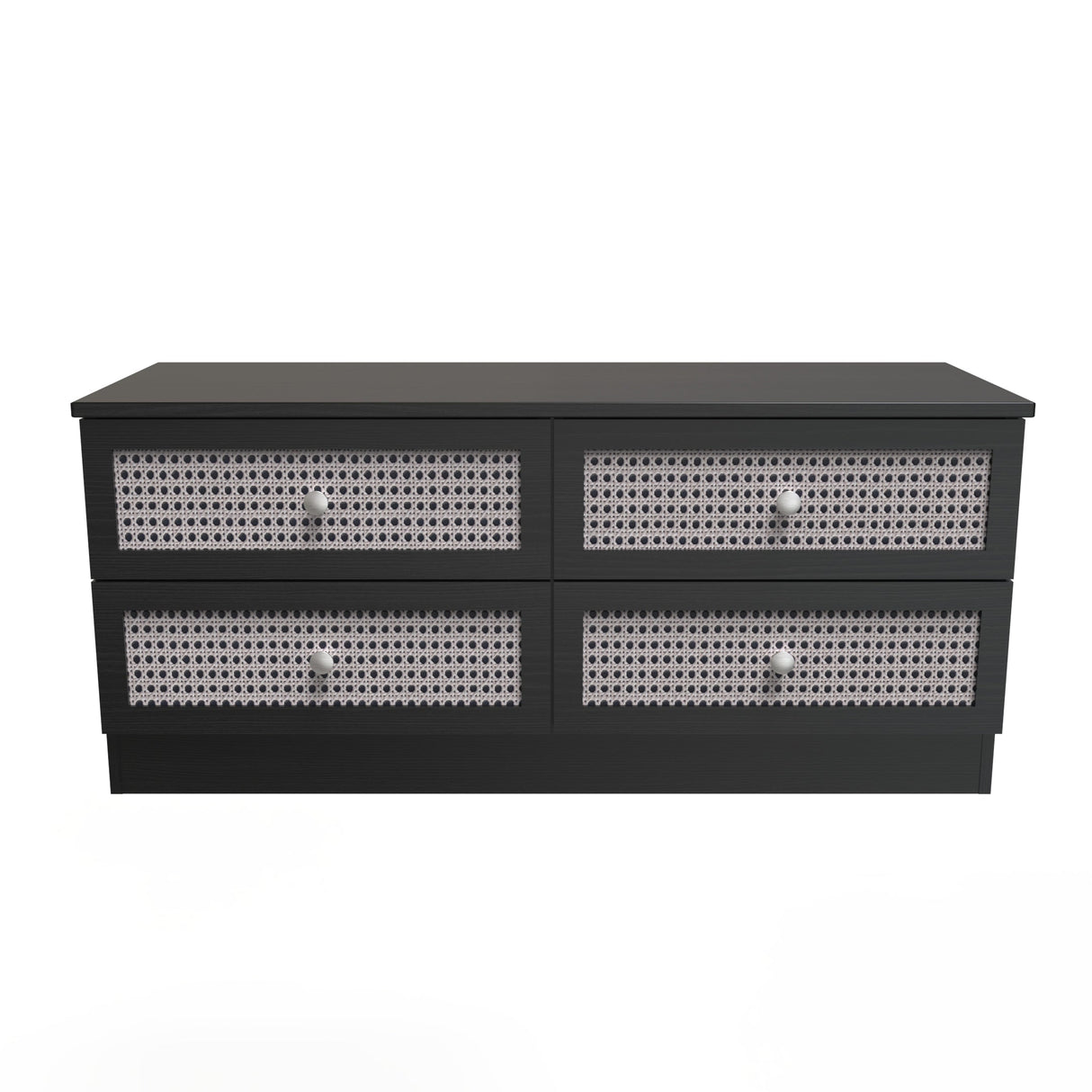 Rattan 4 Drawer Bed Box - Welcome Furniture