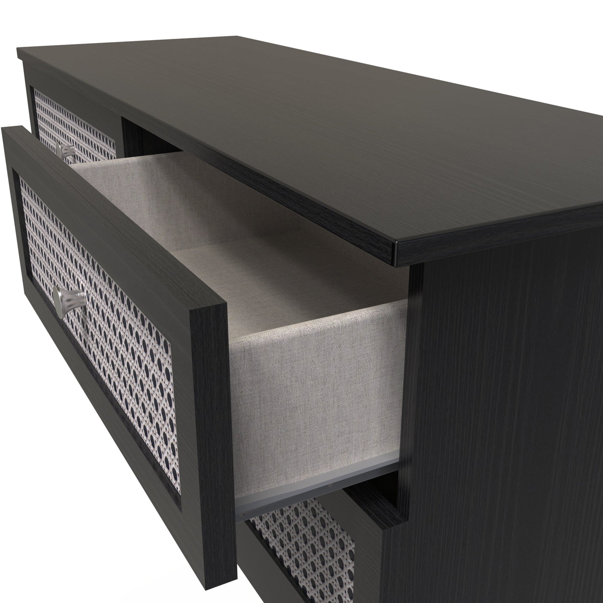 Rattan 4 Drawer Bed Box - Welcome Furniture