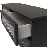 Rattan 4 Drawer Bed Box - Welcome Furniture