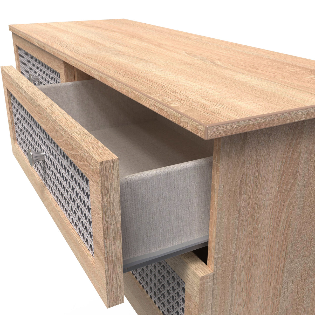 Rattan 4 Drawer Bed Box - Welcome Furniture