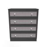 Rattan 4 Drawer Chest - Welcome Furniture