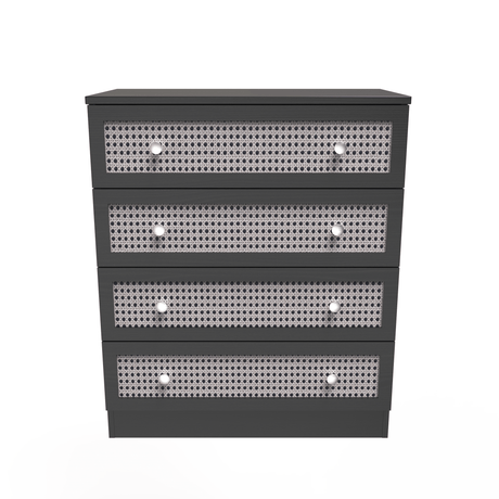 Rattan 4 Drawer Chest - Welcome Furniture