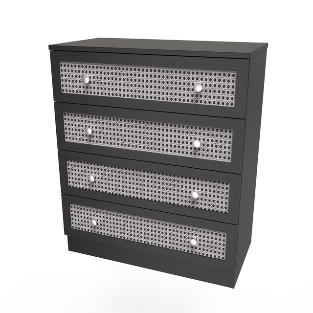 Rattan 4 Drawer Chest - Welcome Furniture