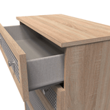 Rattan 4 Drawer Deep Chest - Welcome Furniture