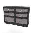 Rattan 6 Drawer Chest - Welcome Furniture