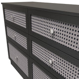 Rattan 6 Drawer Chest - Welcome Furniture