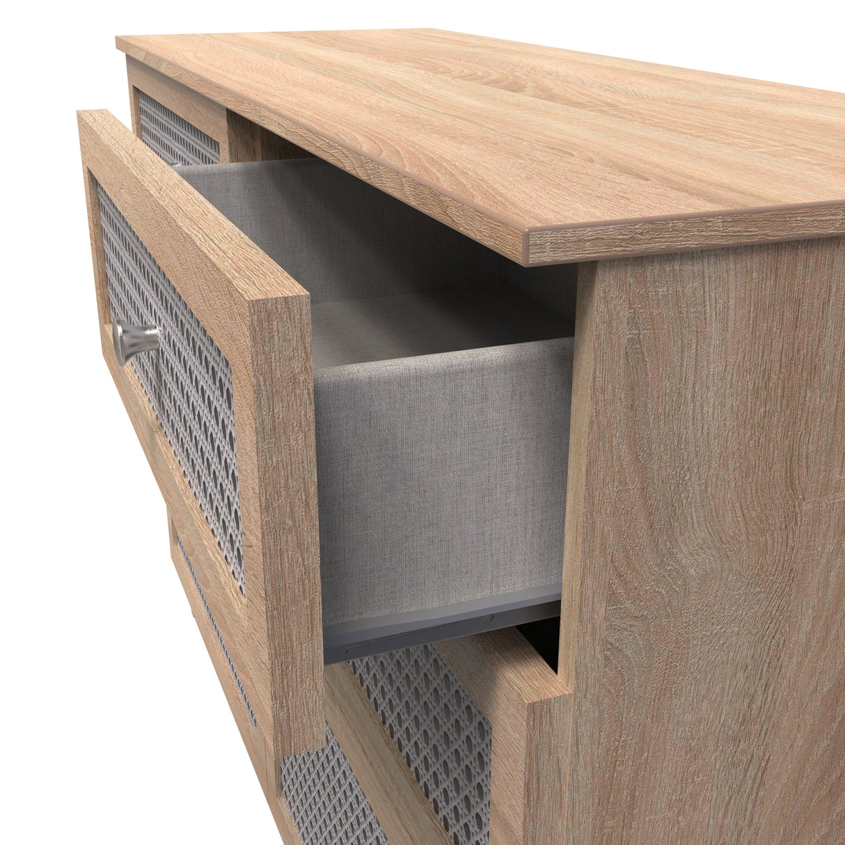Rattan 6 Drawer Chest - Welcome Furniture