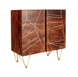 Reclaimed Wood 2 Door 2 Drawer Sideboard - Indian Hub
