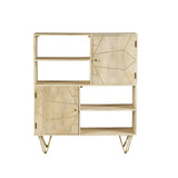 Reclaimed Wood 2 Door Display Cabinet - Indian Hub