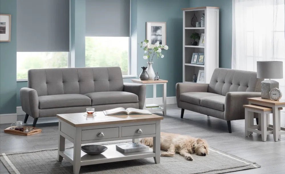 Richmond 2 Drawer Coffee Table - Julian Bowen