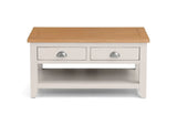 Richmond 2 Drawer Coffee Table - Julian Bowen