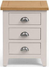 Richmond 3 Drawer Bedside - Julian Bowen