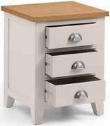 Richmond 3 Drawer Bedside - Julian Bowen