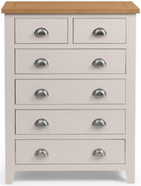 Richmond 4+2 Drawer Chest - Julian Bowen
