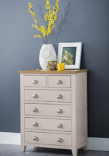 Richmond 4+2 Drawer Chest - Julian Bowen