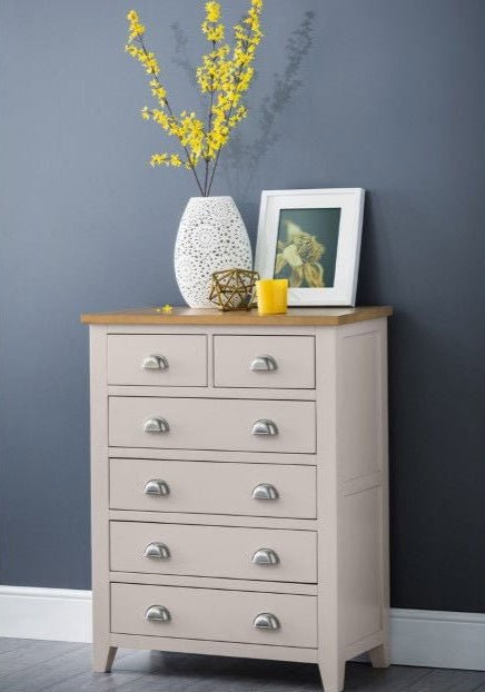 Richmond 4+2 Drawer Chest - Julian Bowen