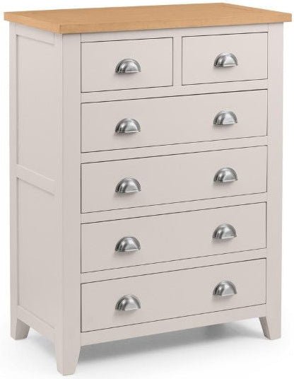 Richmond 4+2 Drawer Chest - Julian Bowen