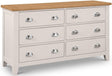 Richmond 6 Drawer Wide Chest - Julian Bowen
