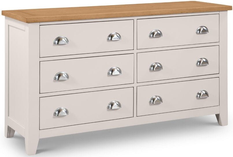 Richmond 6 Drawer Wide Chest - Julian Bowen