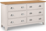 Richmond 6 Drawer Wide Chest - Julian Bowen