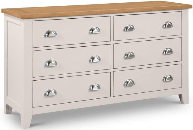 Richmond 6 Drawer Wide Chest - Julian Bowen