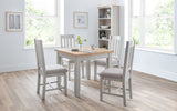 Richmond Elephant Grey Flip Top Dining Table