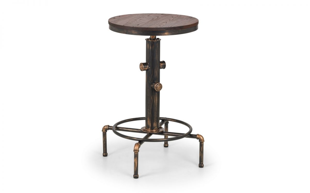 Rockport Pipework Bar Table - Julian Bowen
