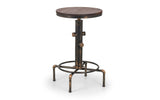Rockport Pipework Bar Table - Julian Bowen