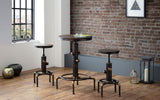 Rockport Pipework Bar Table - Julian Bowen