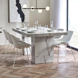 Rome Pedestal Dining Table - Julian Bowen