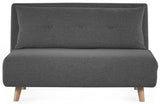 Rowan 3ft Single Fold Out Sofa Bed - Julian Bowen